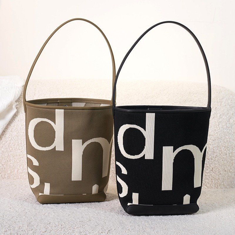 Letter Bucket Bag